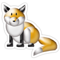Fox Sticker