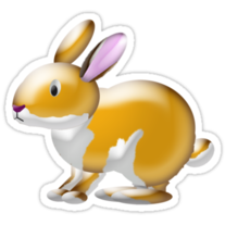 Bunny Rabbit Sticker