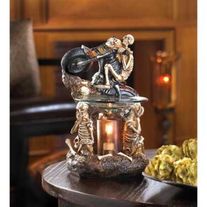 Motorcycle Skeleton Oil Warmer