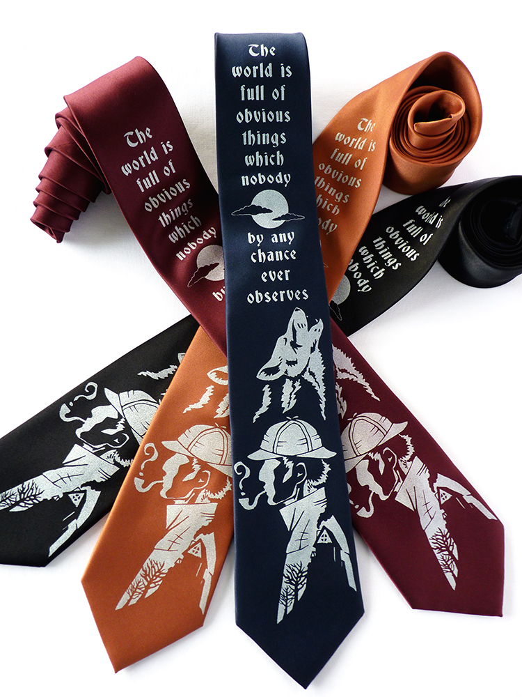 sherlock holmes necktie