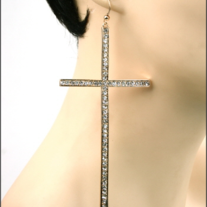 Cross Dangle Earrings 