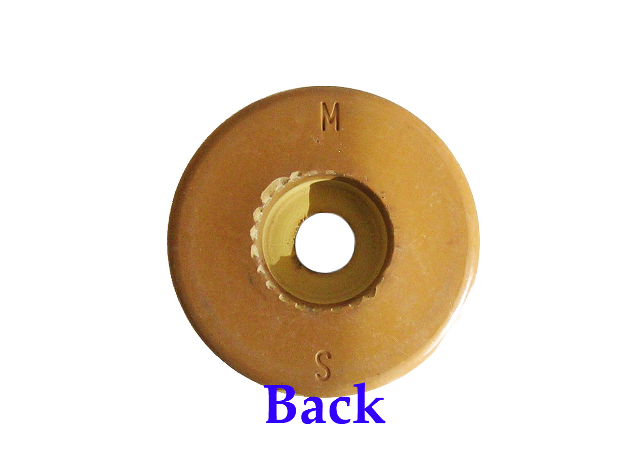 Original FoMac Clay Roller Skate Wheels Rare Yellow Clay · SK8