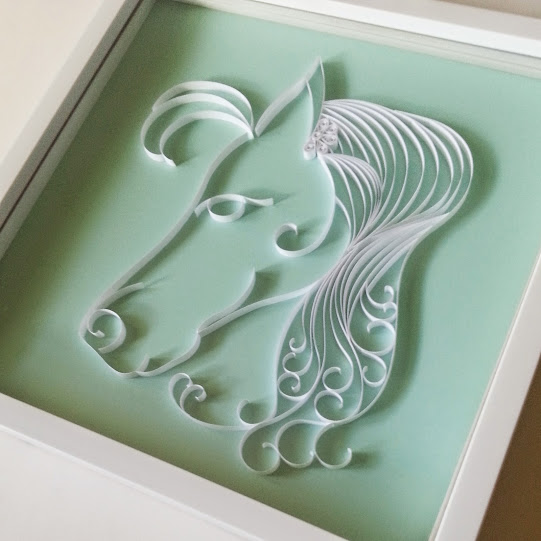 Quilled Horse Art · Lady Lack's Designs · Online Store Powered by Storenvy
