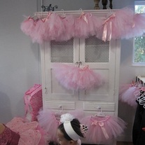 Birthday Party Favor Pack of 8 Tutu Skirts You choose custom colors to match your theme