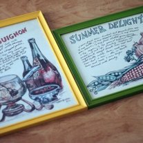 Vintage Kitchen Art