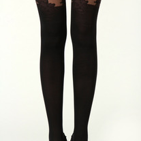 Anna Floral Tights