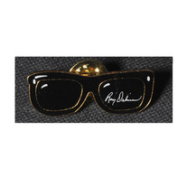 Roy Orbison Glasses Bronze Pin