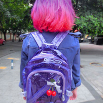 TRANSPARENT BACKPACK