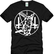 Kat Kat Records - Black Logo Shirt