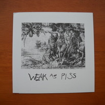 THE SCROUNGERS 'weak as piss' 7"