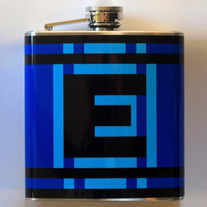 Blue E-Flask (6 oz)