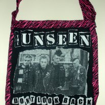 The Unseen Pink Zebra Print Tote