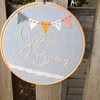 Josie Gray-Custom Hoop