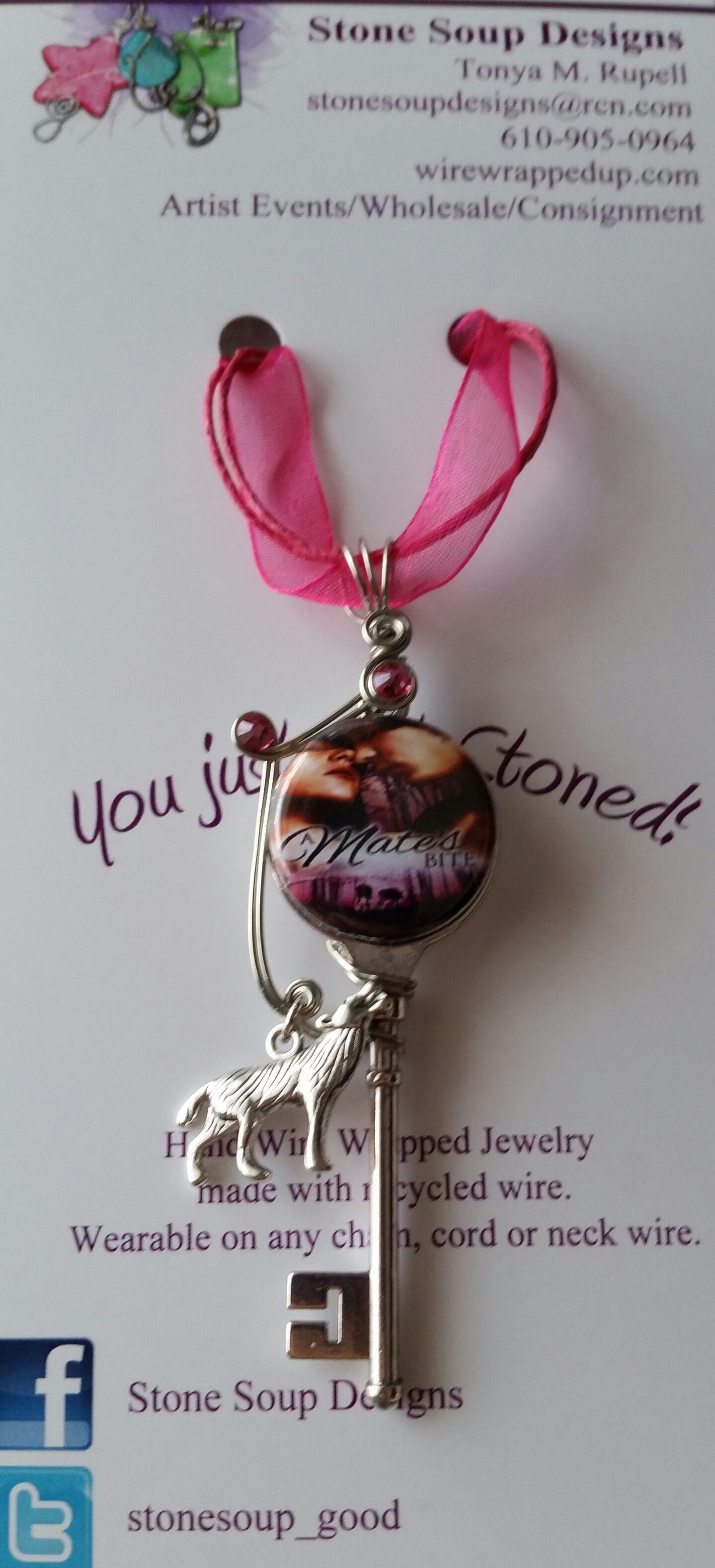 Key Pendant Author Swag Three Piece Set on Storenvy