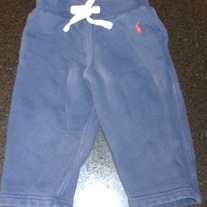 Navy Blue Sweat Pants-Polo Ralph Lauren Size 18 Months