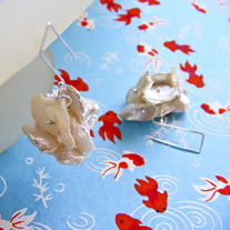 Fishpearl Keshi Pearl Earrings