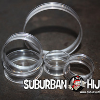 Clear Thin Walled Acrylic Tunnel (1"+)