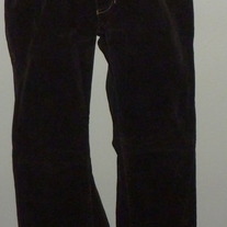 Chocolate Brown Corduroy Pants-Old Navy Maternity Size Medium  04122