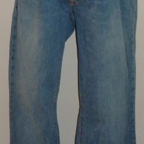 Denim Jeans-Gap Maternity Original Long and Lean Size 6 Regular  041212