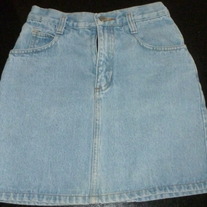 Light Denim Skirt-Gap Size 8