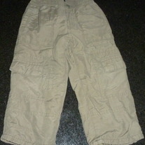 Army Green Lined Pants-Old Navy Size 2T