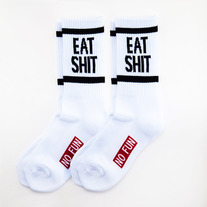 "Eat Shit" socks - 2 pairs