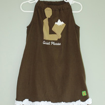 Ruffle Dress 4T- Quiet Please