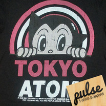 Tokyo Atom Black Unisex T-Shirt