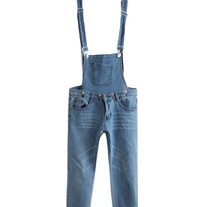 Skinny Cropped Denim overall