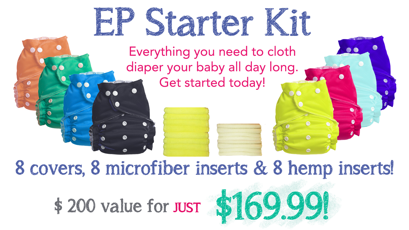 Diaper Starter Kit Bundle on Storenvy