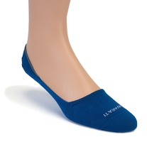 Dark Blue No Show Socks