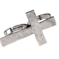 Cross Double Ring