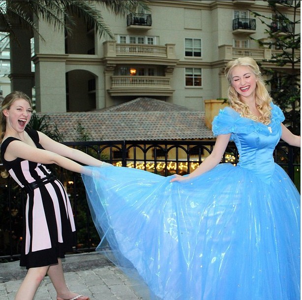 P143 Movies Cosplay Costume Cinderella dress princess iridescent