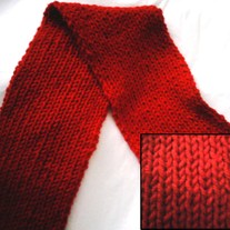 Ribbed Scarf