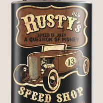 Rusty's Speed Show Flask