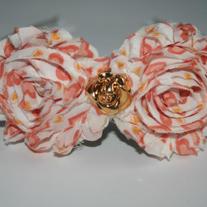 "Just Peachy" shabby sass headband
