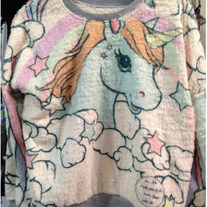 Fuzzy Unicorn Sweater