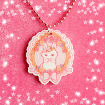 Rococo Bunny Necklace