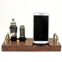 Samsung - HTC - EVO - Droid - Smartphone - Charger and Sync Station - Custom Built Dock - Oak - Deluxe Tube Style