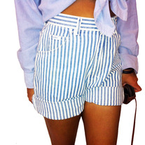 Women's Stripped Lee Shorts
