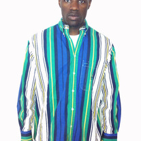 Stripped Nautica Button Up Shirt