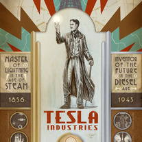 Tesla Industries Print