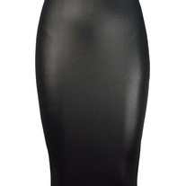 Faux Leather Skirt