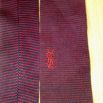 Vintage Yves Saint Laurent knit tie