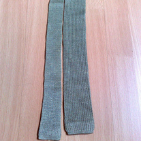 Vintage knit tie