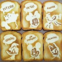 JUMBO Disney Squishy Toast 13.5cm!