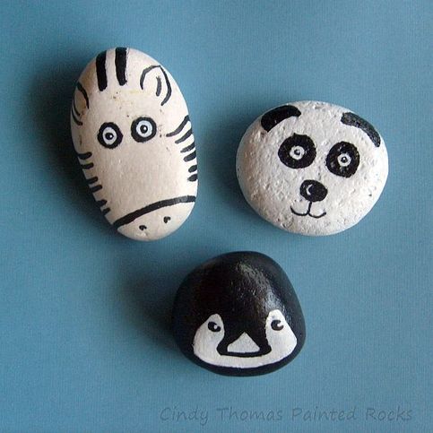 Funny Faces Painted On Rocks Funny Faces Painted On Rocks