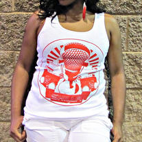 Music For All (Ladies Tank - White)