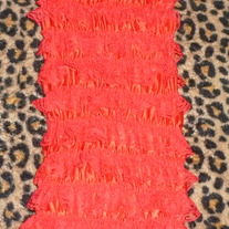 Red Lace Petti Romper-Size 12-24 Months