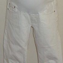 White Capris-Mavi from A Pea in the Pod Size XS  05188